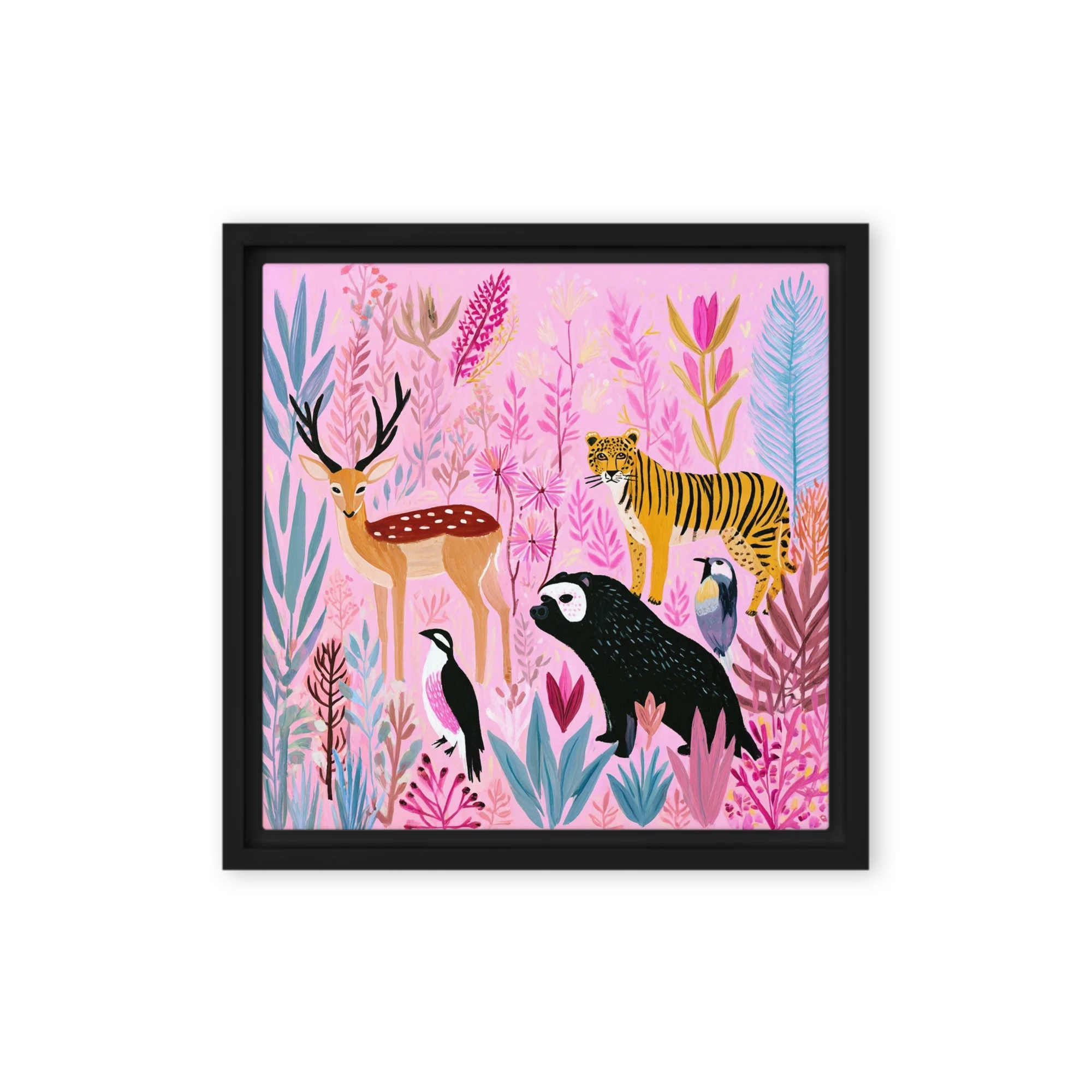 Pink Jungle Haven | Art Print