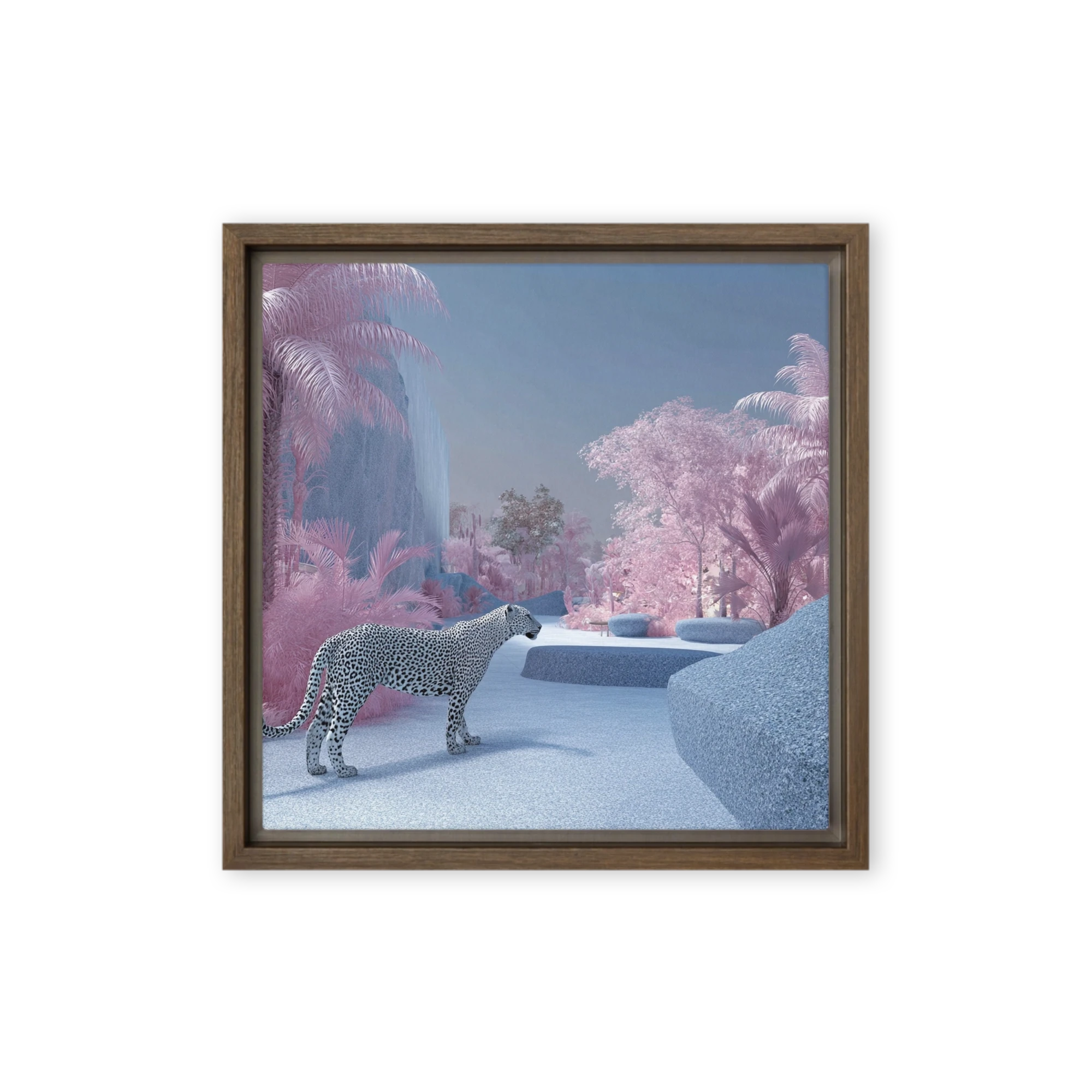 Pink Sanctuary Leopard