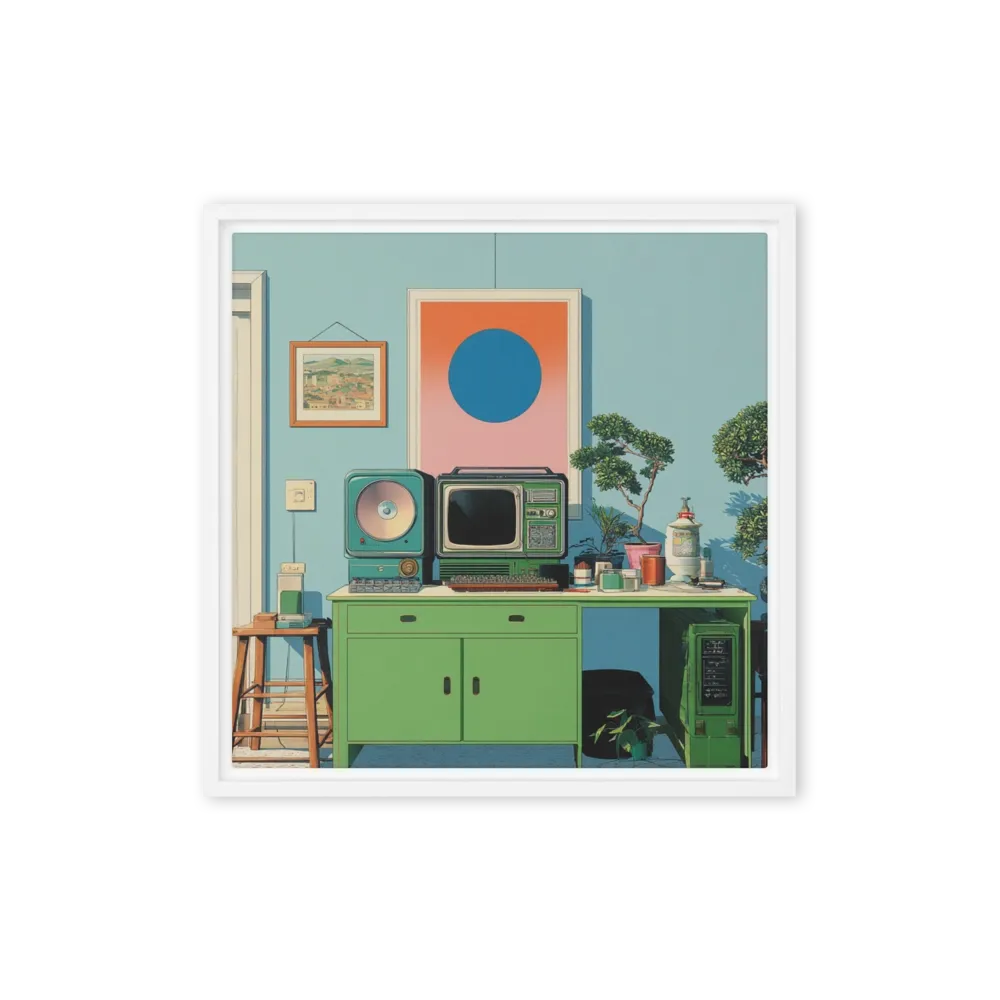 Mid-Century Tech Sanctuary | Art Print