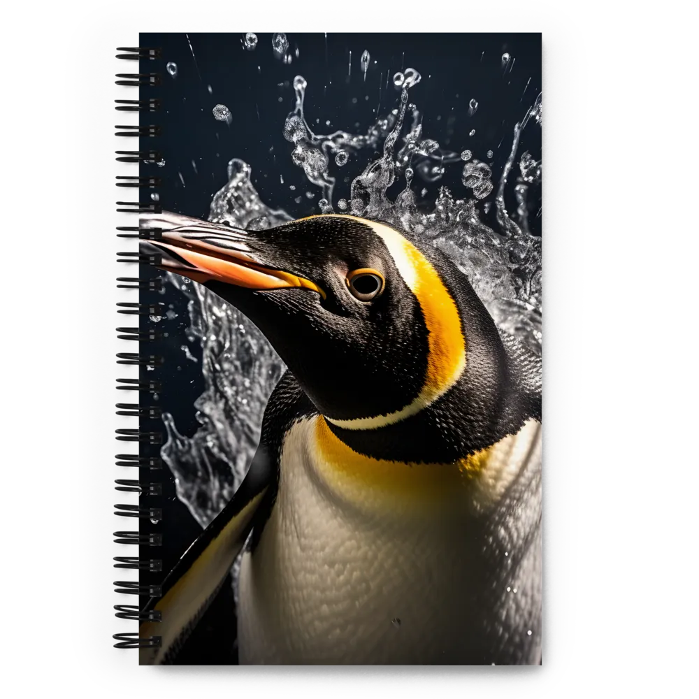 Emerging Majesty: The Penguin in Motion