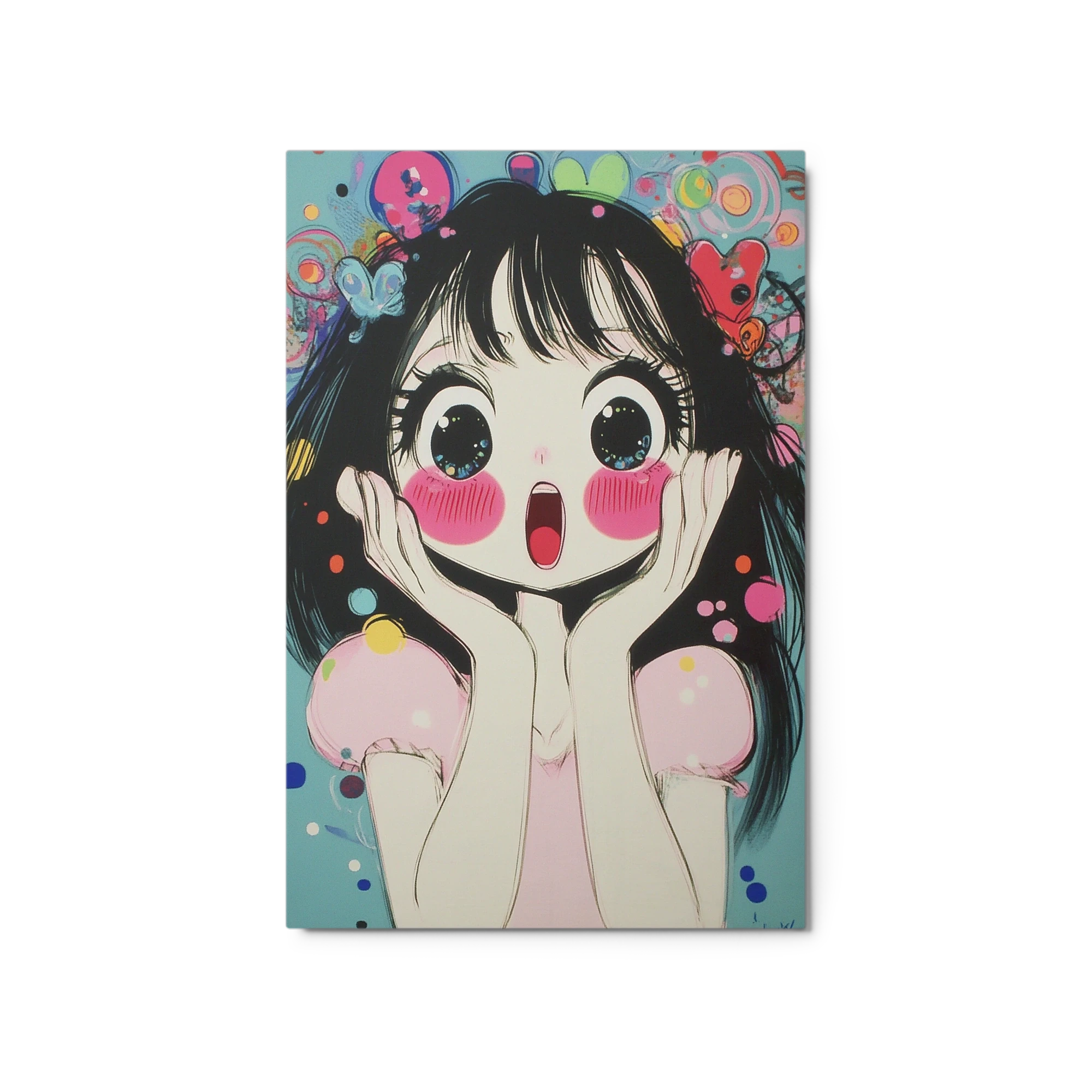 Surprised Girl Portrait