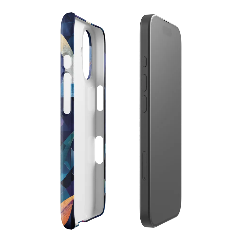 Luminous Geometric Iris 
 iPhone 14 Plus | Tough Case