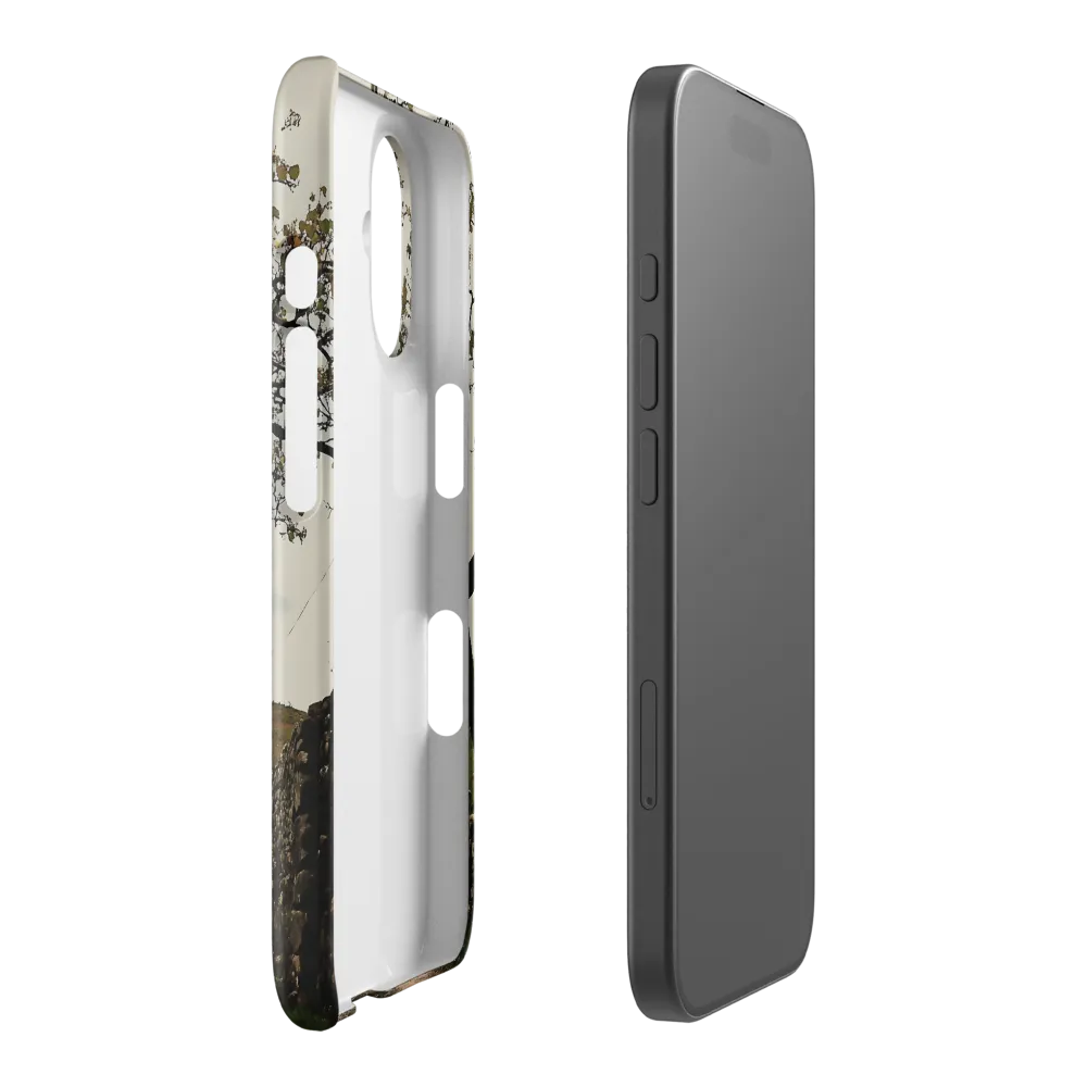 Winding Path Through Hills 
 iPhone 16 | Snap Case