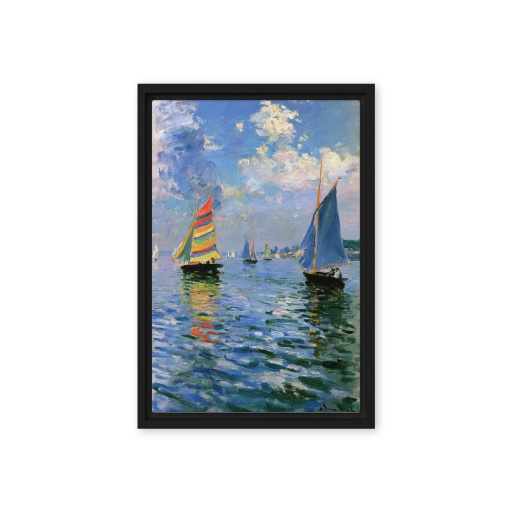 Regatta on Blue Water
