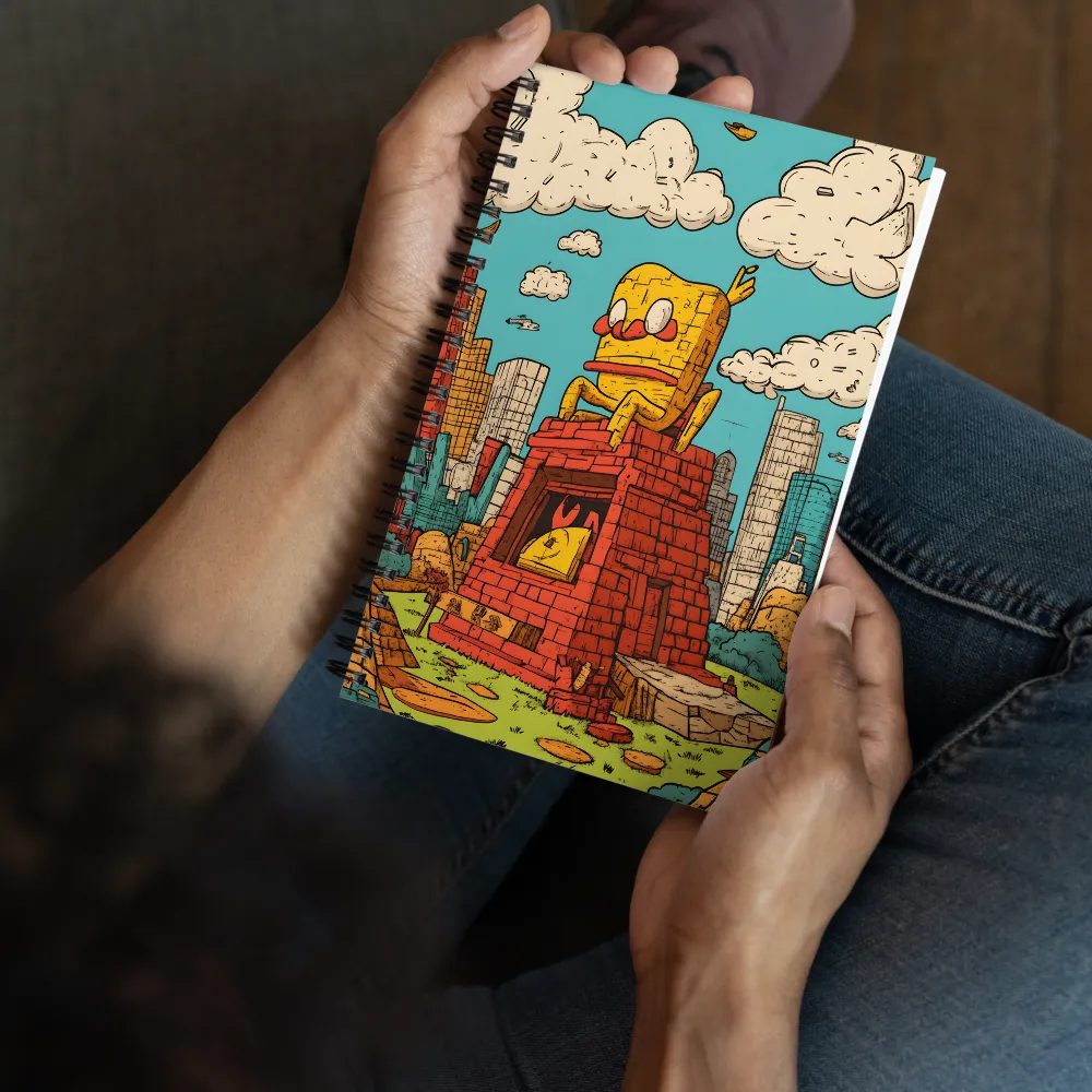 Urban Duck Overlook 
 Spiral Notebook | 140 pages
