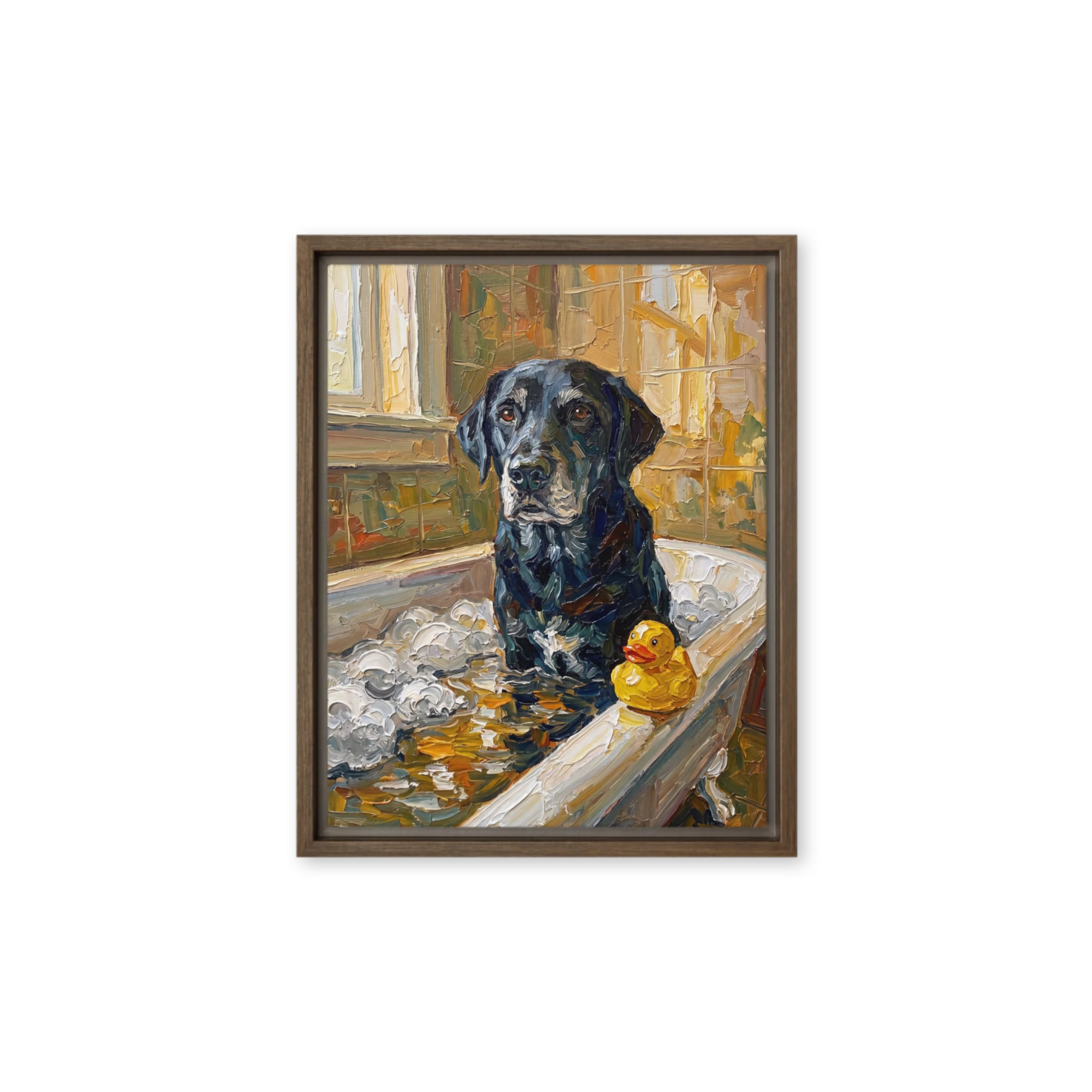 Pet Portrait — Impasto