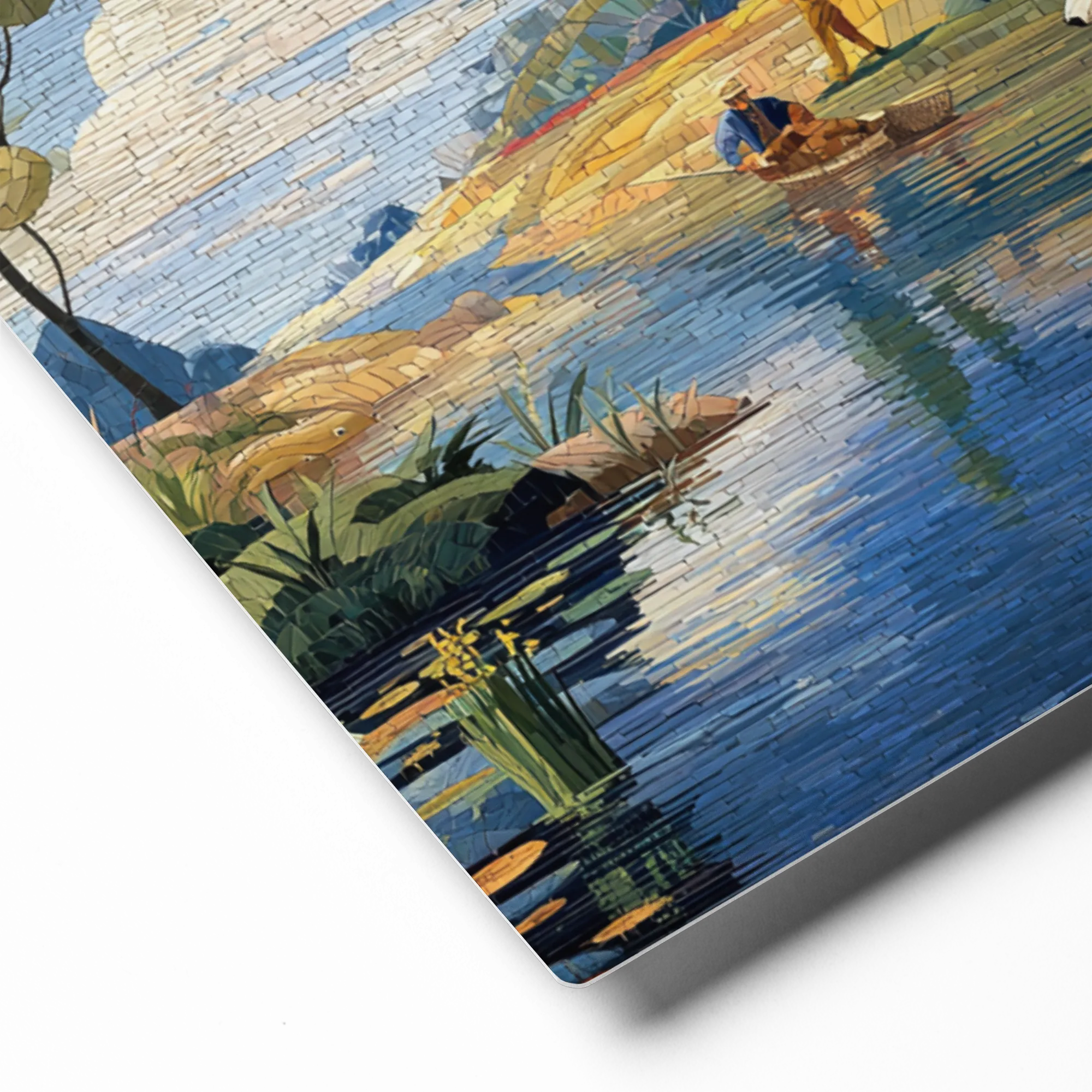 Riverside Encounter | Art Print
