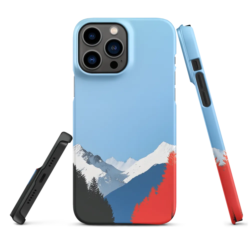 Minimalist Mountain Landscape | Phone Case