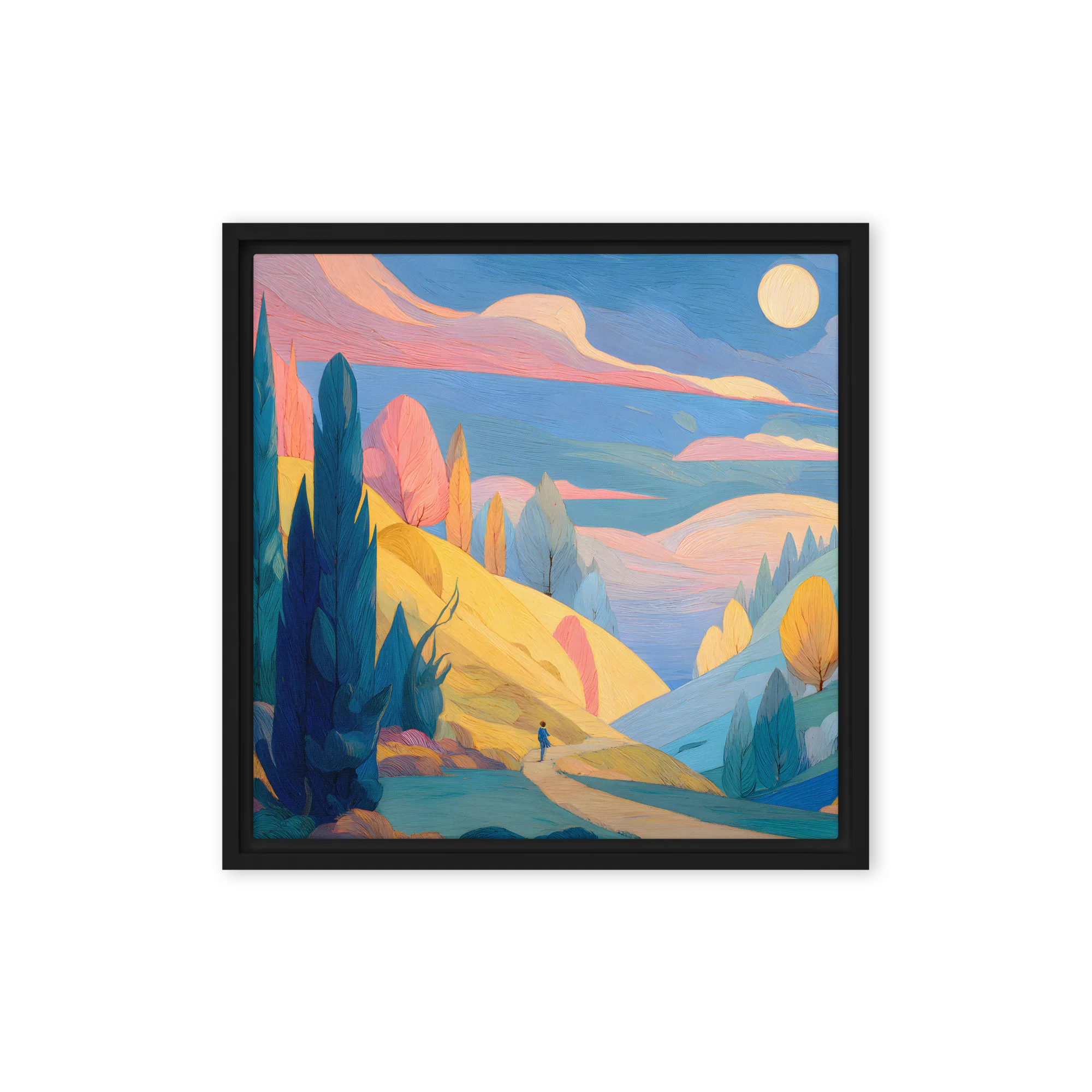 Pastel Brushdream Wall Art for Calm Interiors — Luminous Layers