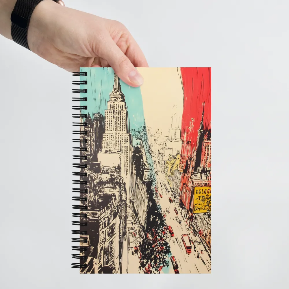 Metropolitan Canvas 
 Spiral Notebook | 140 pages