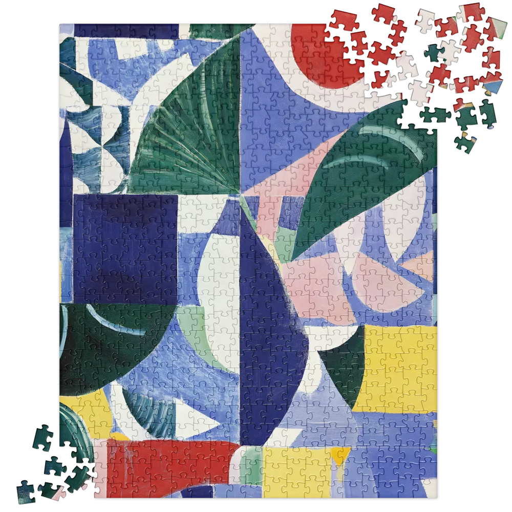 Geometric Abstraction 
 Jigsaw Puzzle