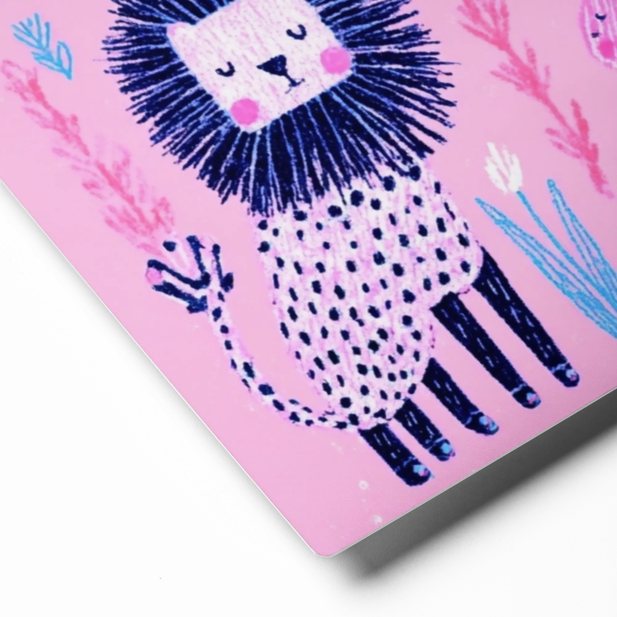Pink Safari Friends | Art Print