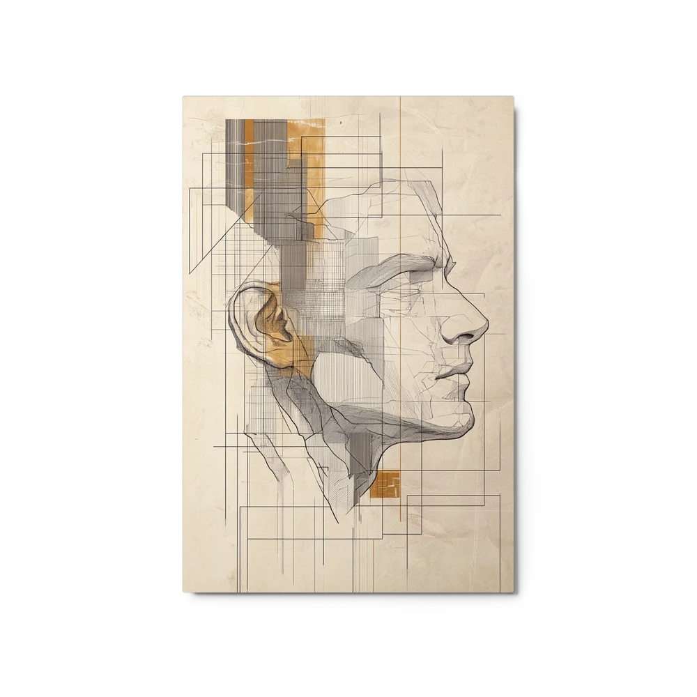 Deconstructed Profile | Art Print