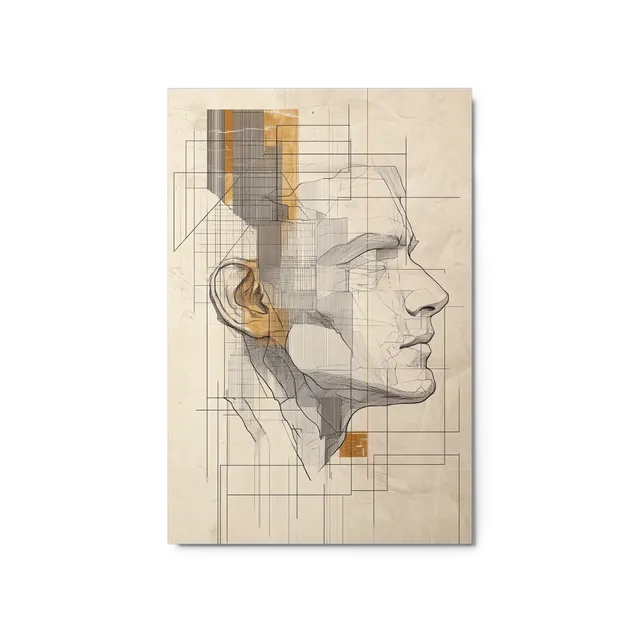 Deconstructed Profile | Art Print