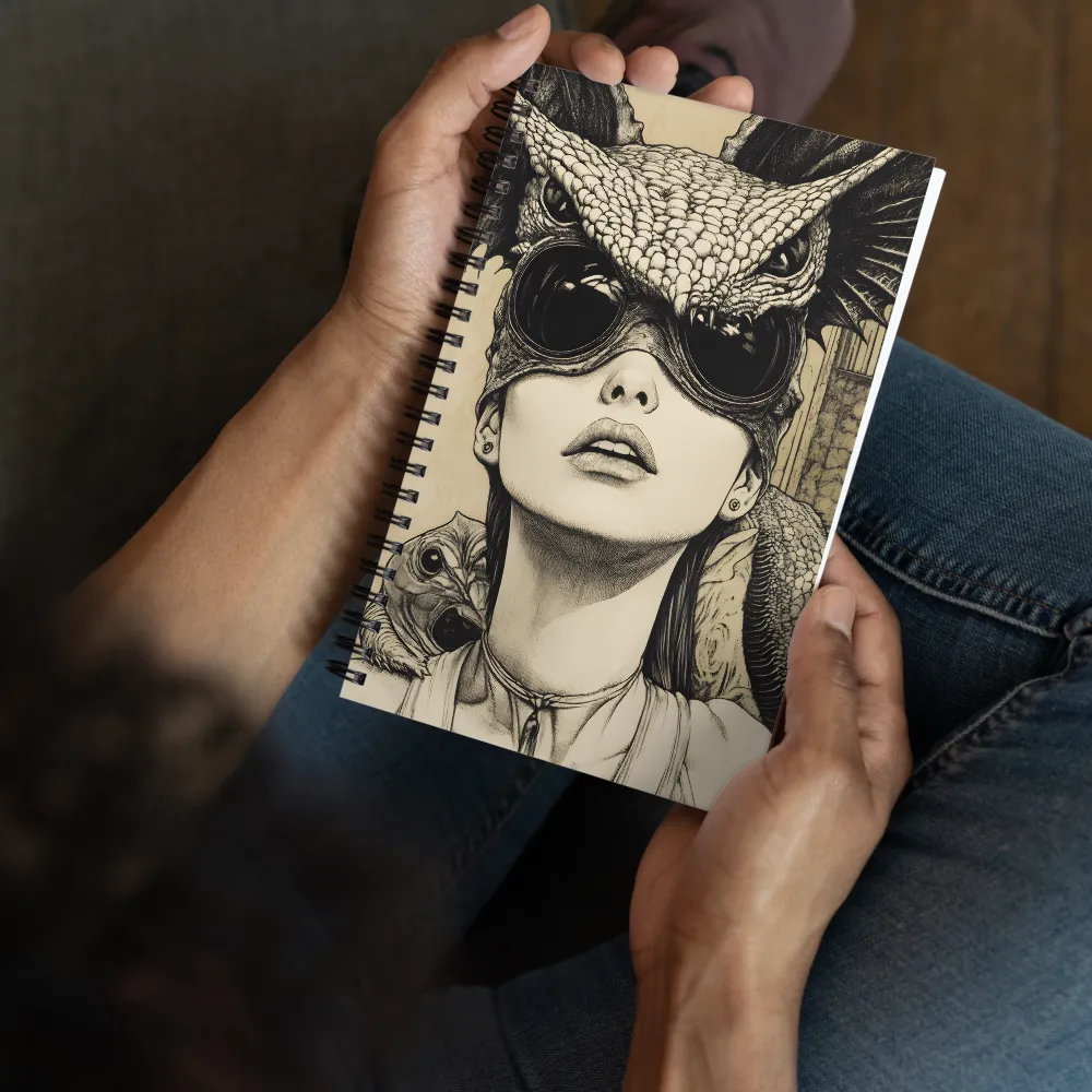The Dragon's Gaze 
 Spiral Notebook | 140 pages