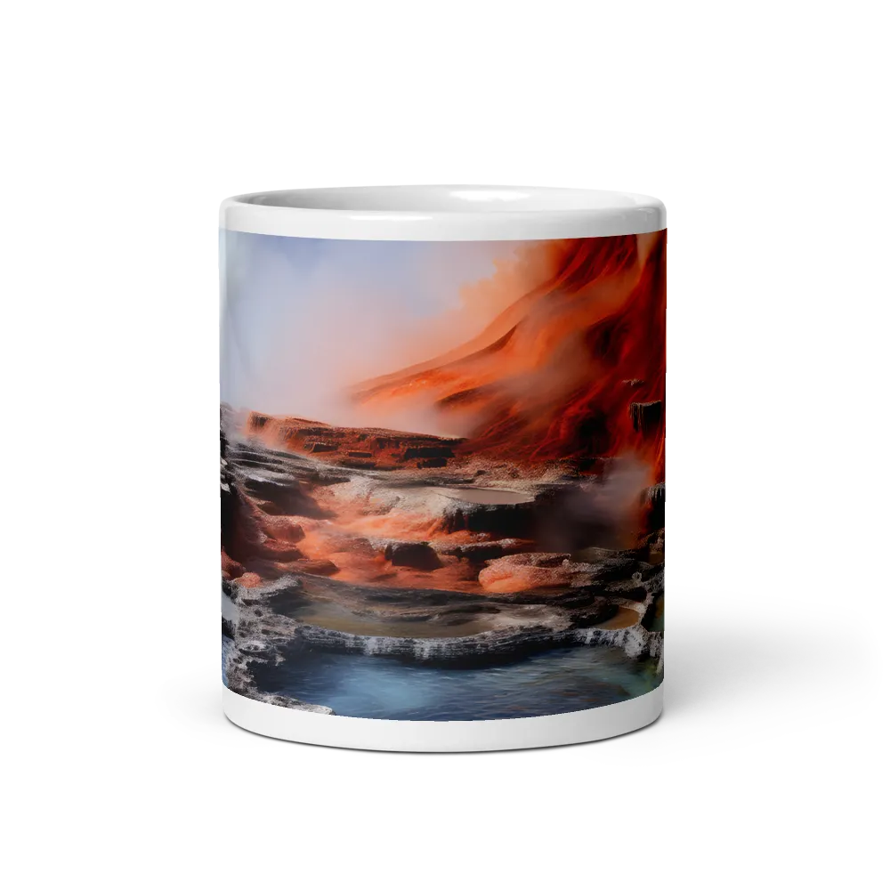 Nature's Fury: The Volcano's Expression