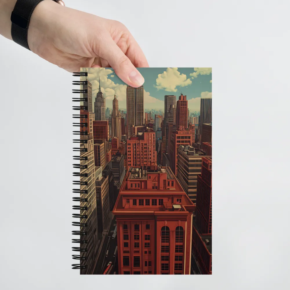 Metropolitan Airscape 
 Spiral Notebook | 140 pages