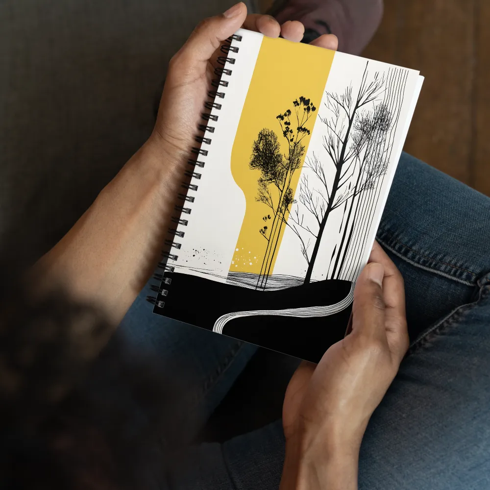 Whispers of the Golden Forest 
 Spiral Notebook | 140 pages