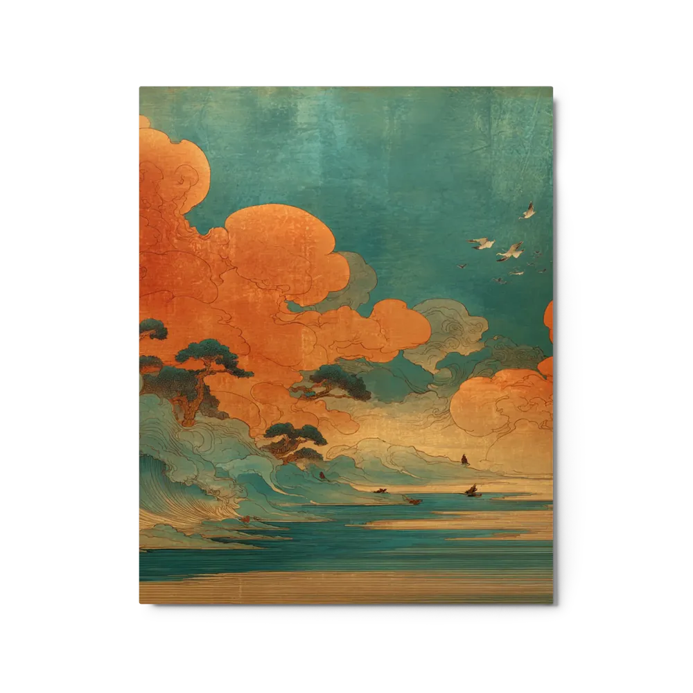 Tranquil Ukiyo-e Seascape | Art Print