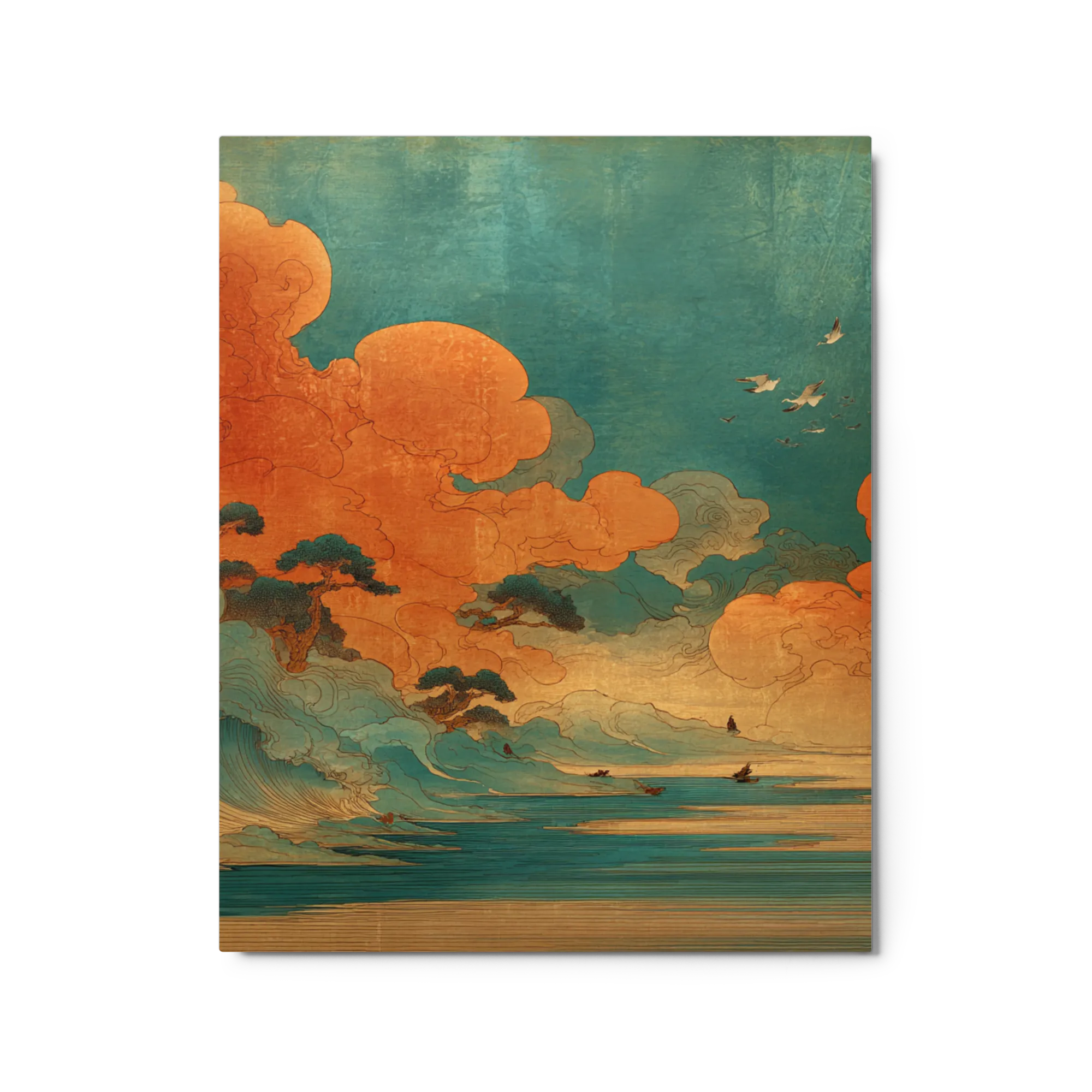 The Orange Clouds
