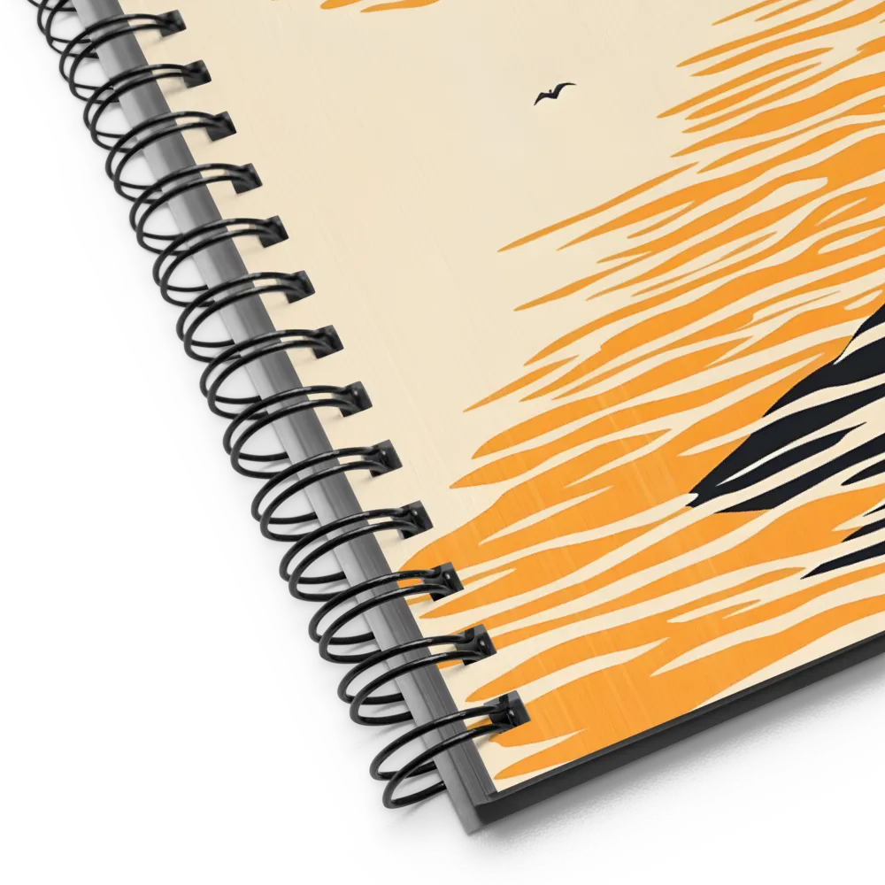 Coastal Horizon 
 Spiral Notebook | 140 pages