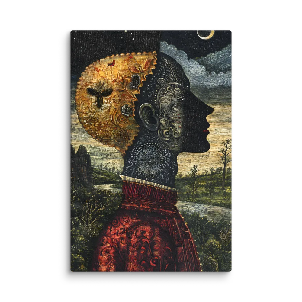 Duality of the Mind 
 Canvas | 32″x 48″