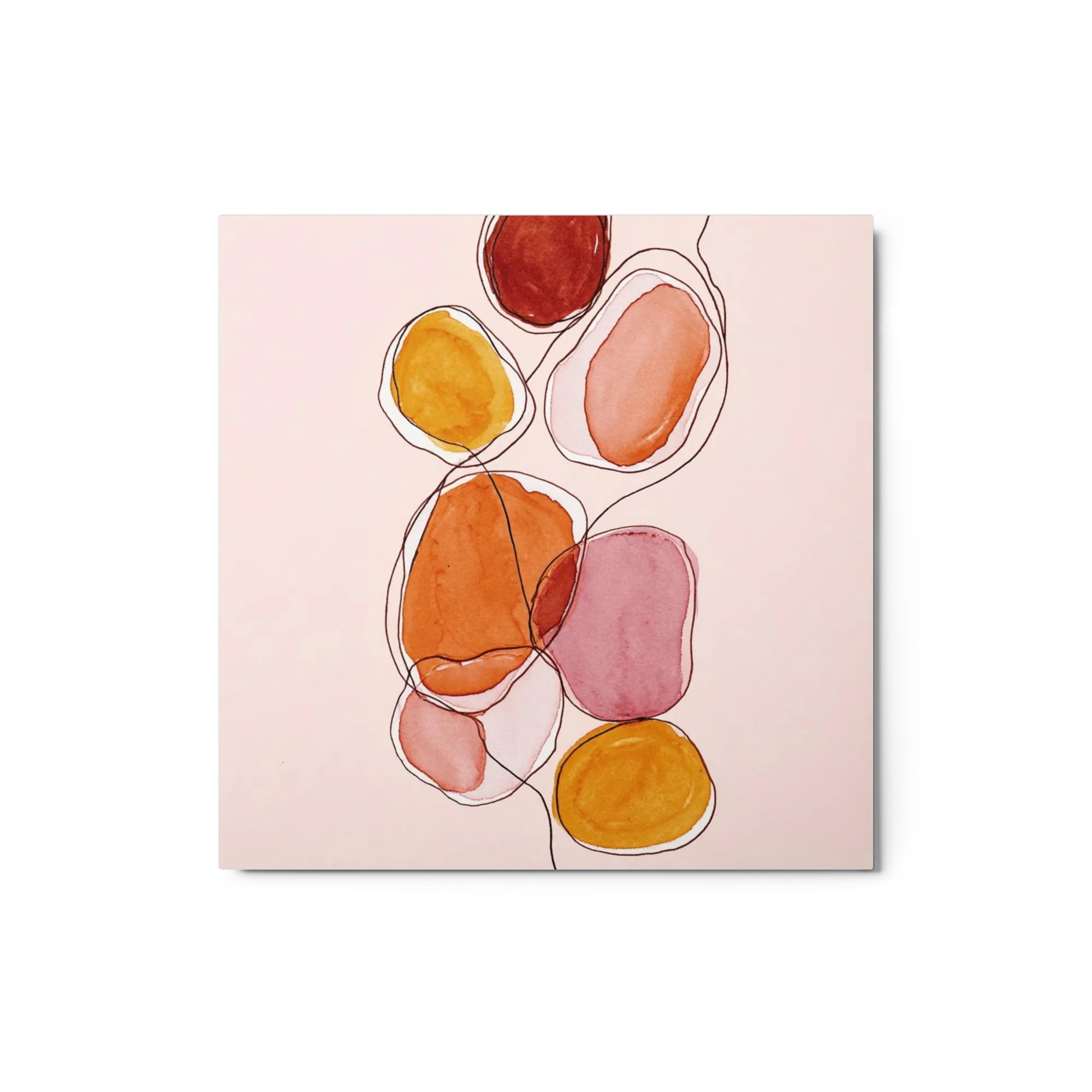Stacked Terracotta Pebbles