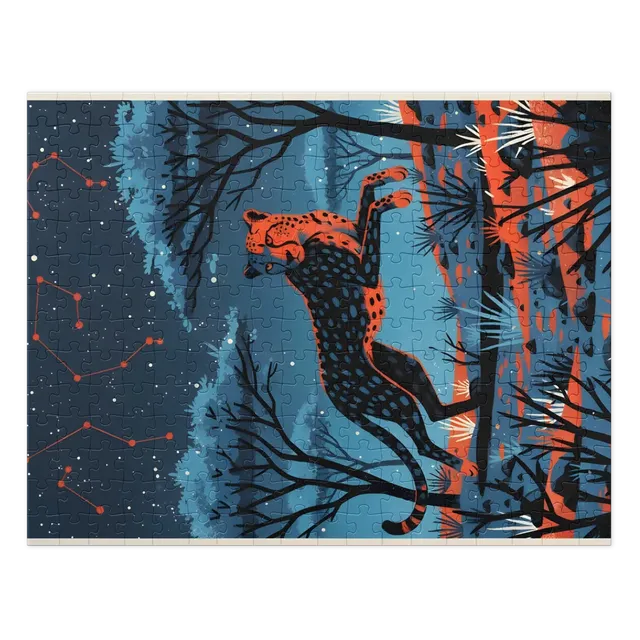 Constellation Cheetah | Jigsaw Puzzles