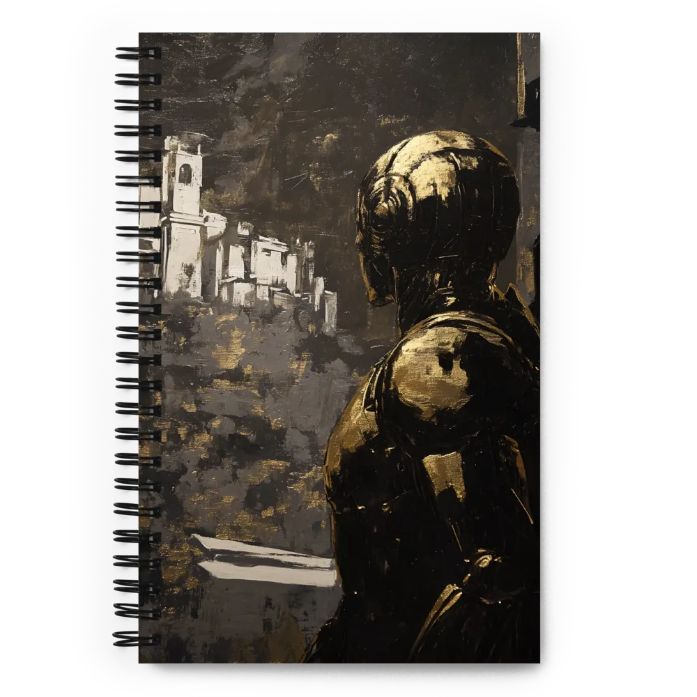 Gilded Vigil 
 Spiral Notebook | 140 pages