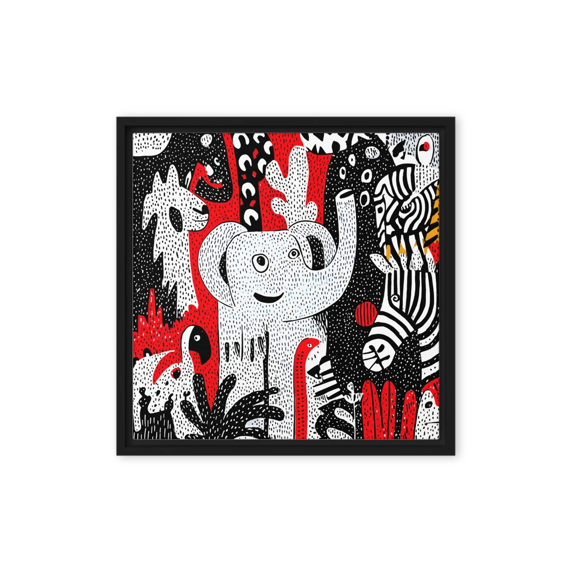 Jungle Wildlife Pattern