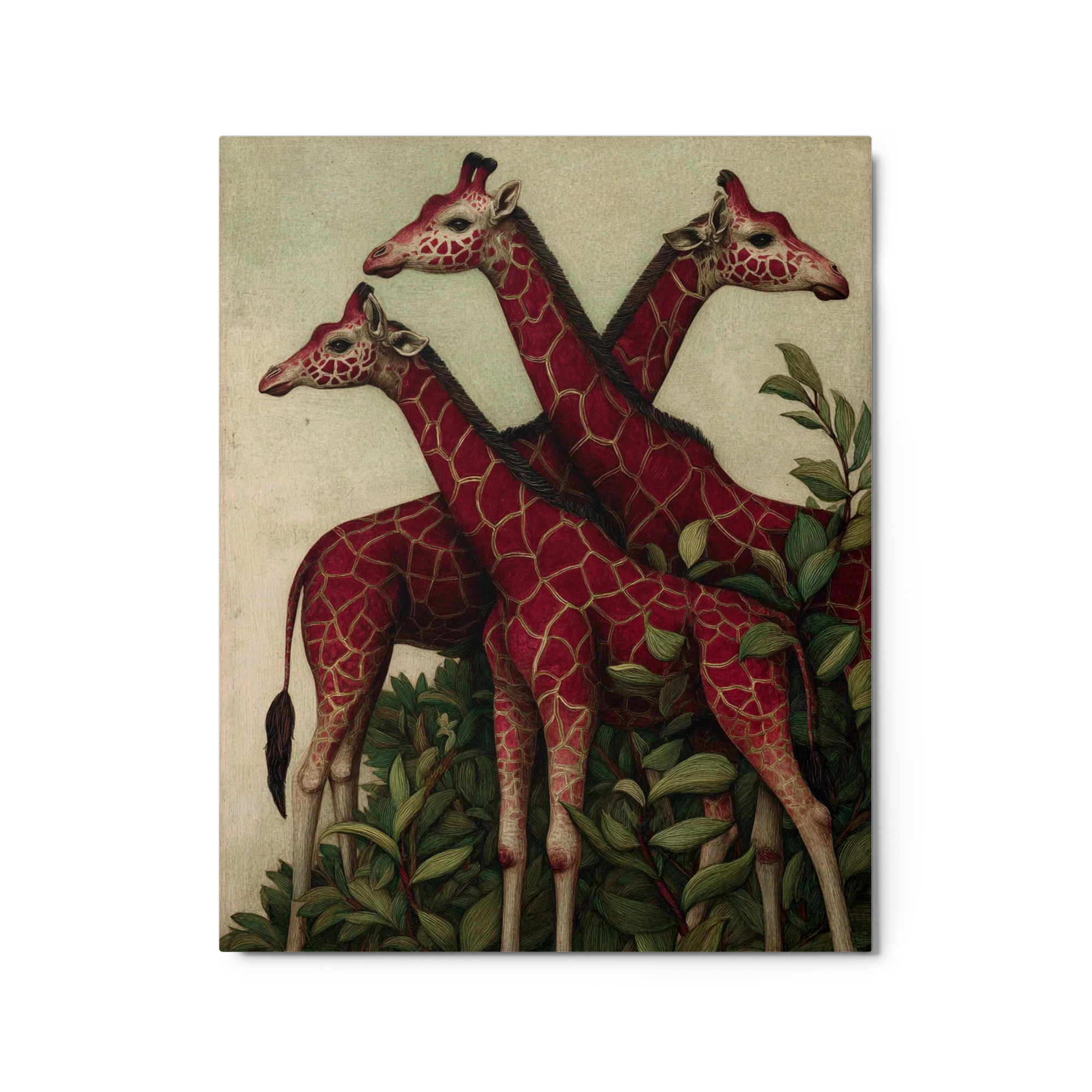 Red Giraffes