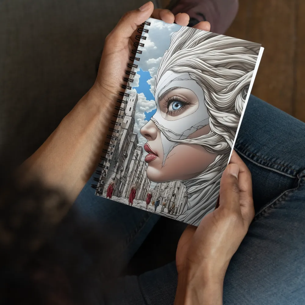 Urban Siren's Gaze 
 Spiral Notebook | 140 pages