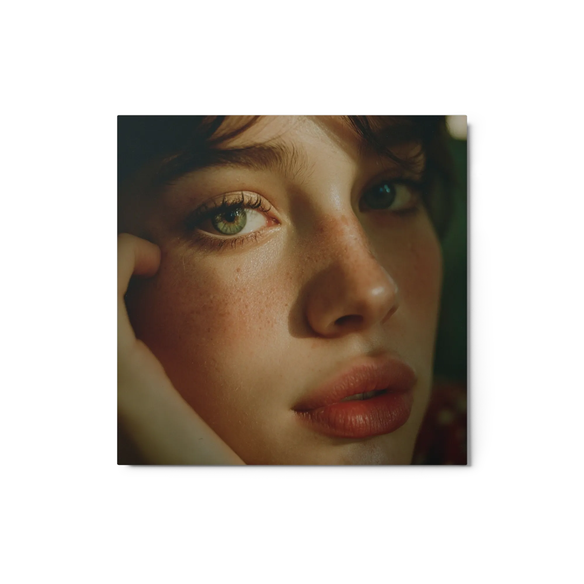 Green Eyes and Freckles