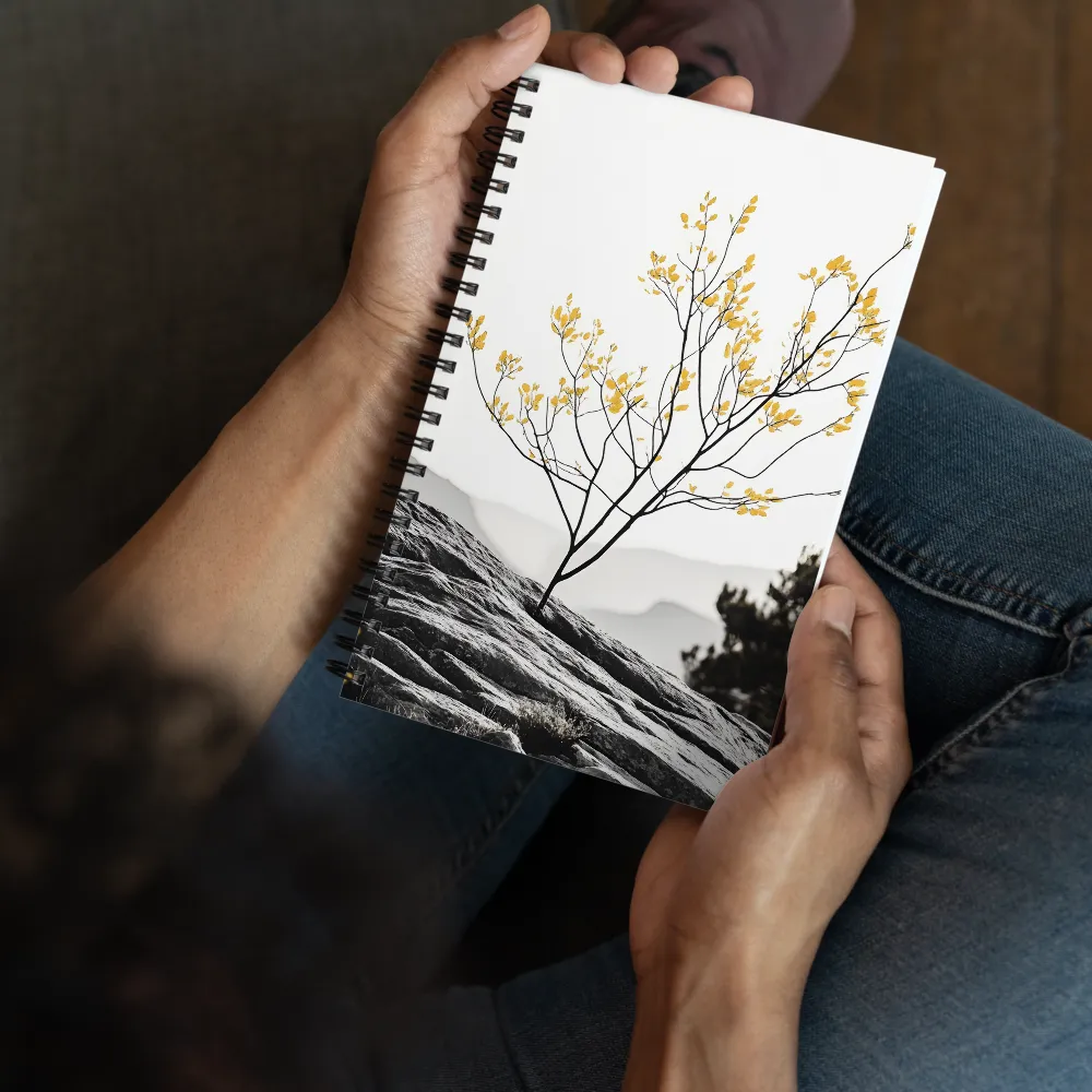 Golden Resilience 
 Spiral Notebook | 140 pages