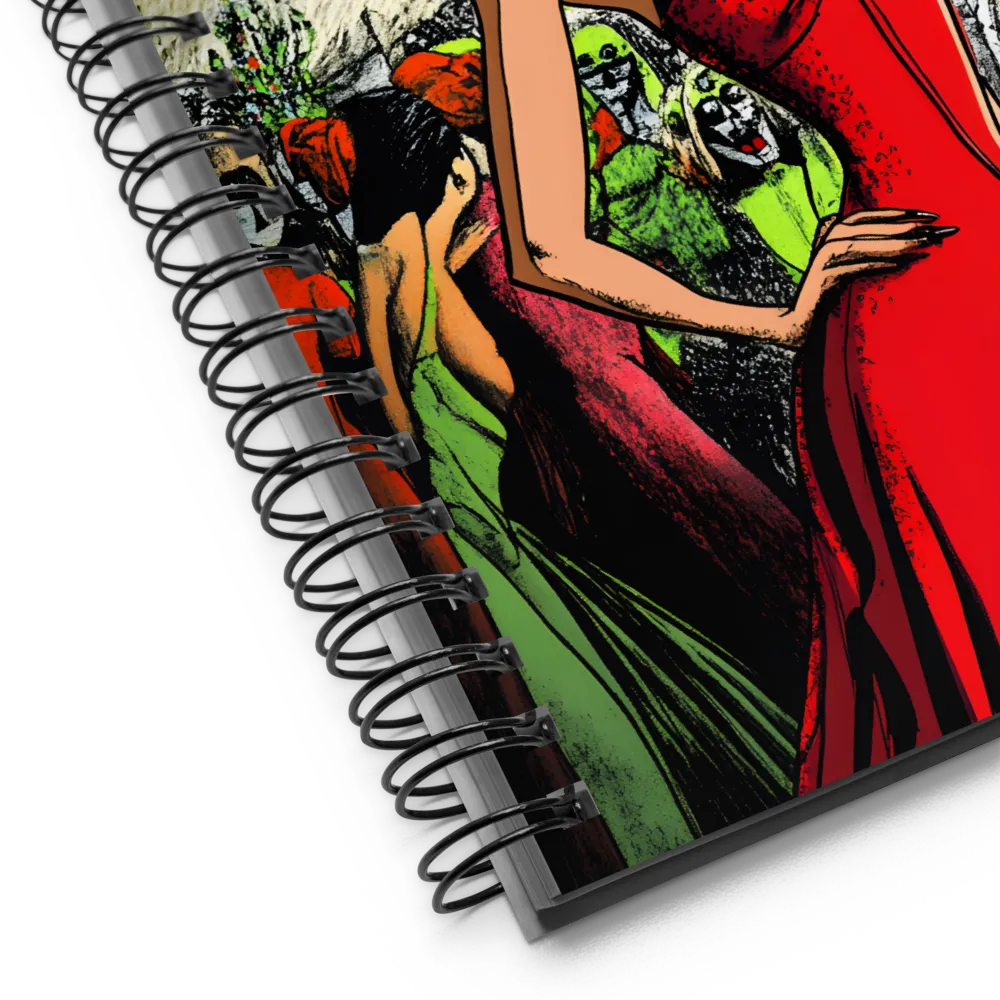 Carnival Queen's Command 
 Spiral Notebook | 140 pages