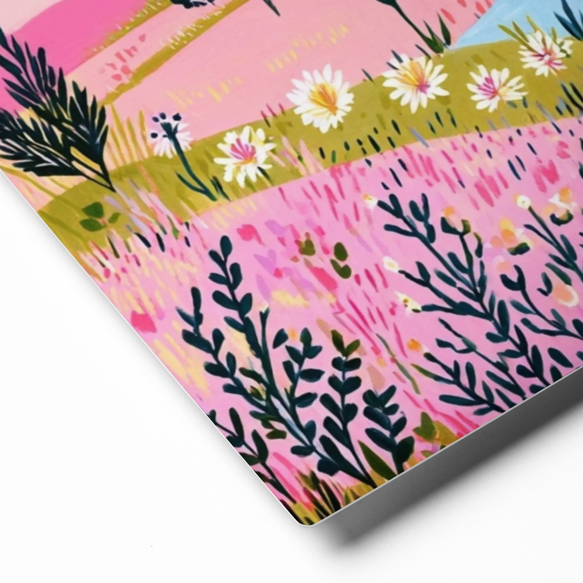Pink Valley River | Art Print