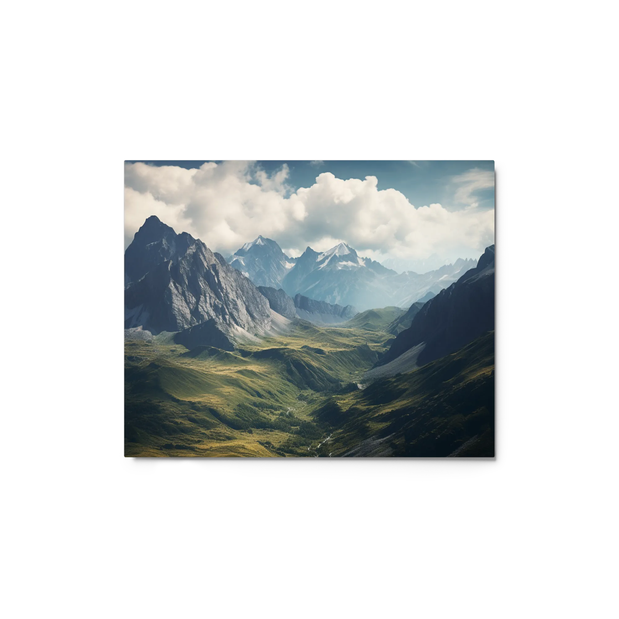 Breathtaking Mountain Valley Landscape