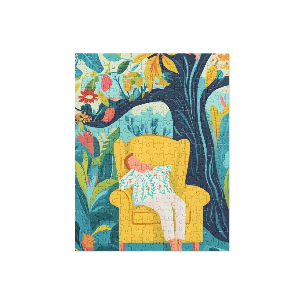 Tropical Relaxation Scene 
 Jigsaw Puzzle
