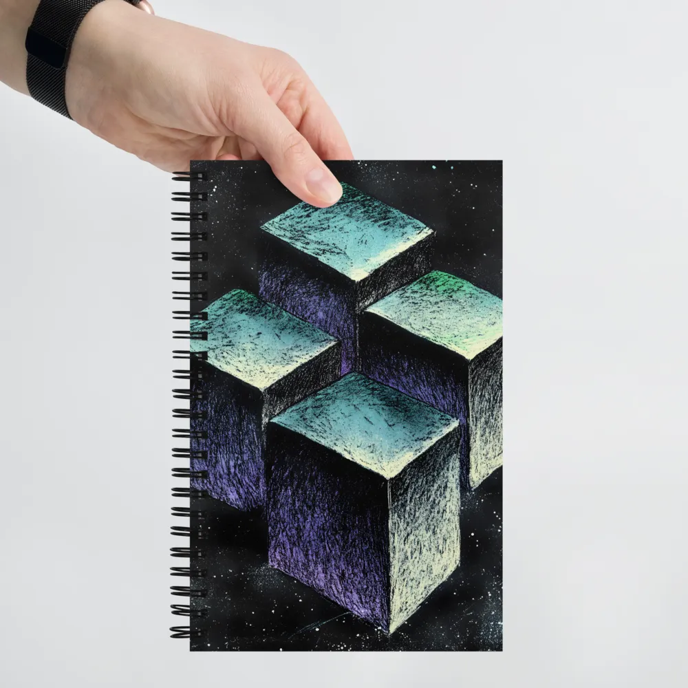 Interstellar Cubes 
 Spiral Notebook | 140 pages