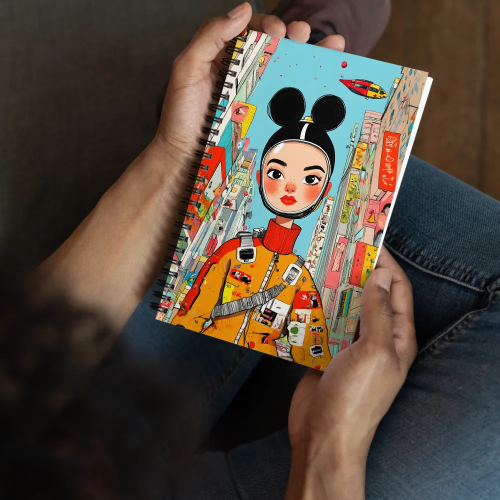 Urban Explorer Portrait 
 Spiral Notebook | 140 pages
