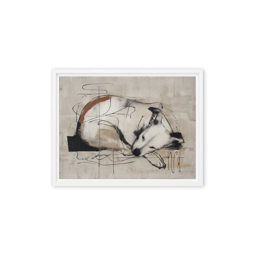 Slumbering Hound | Art Print
