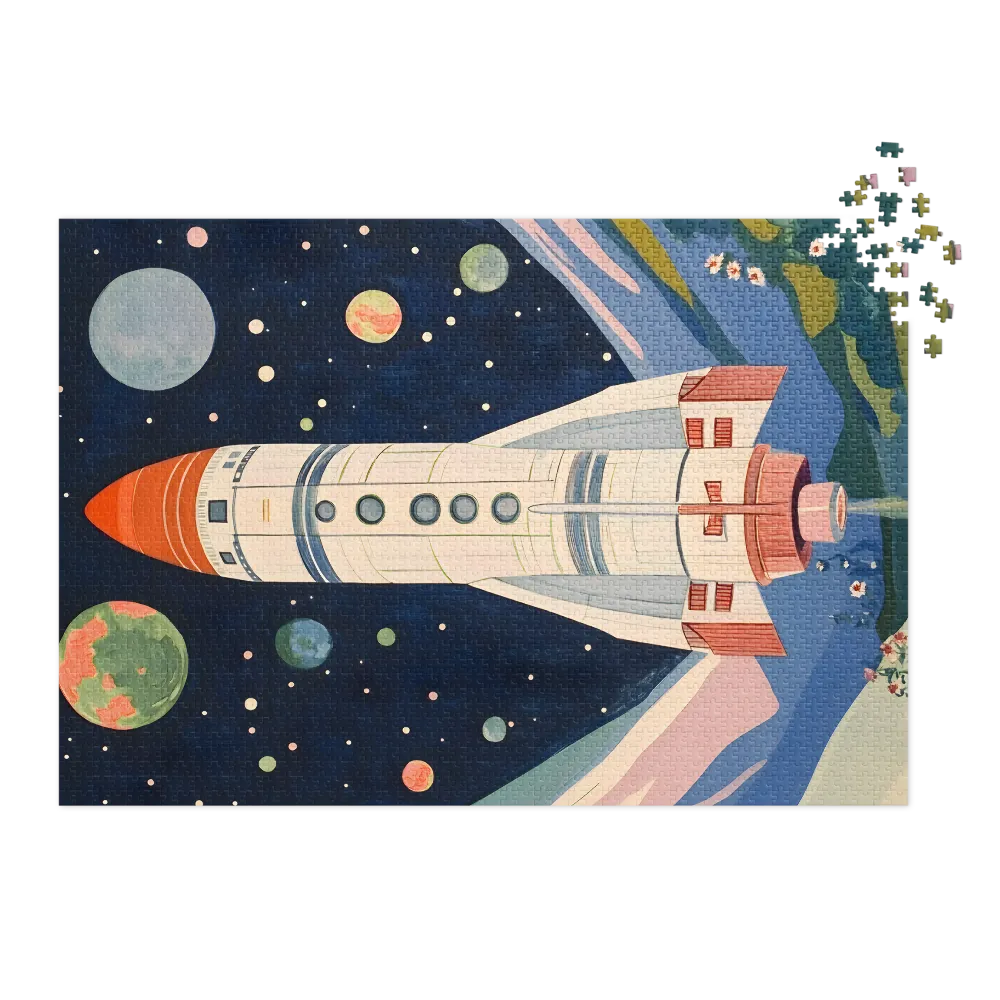 Retro Space Launch