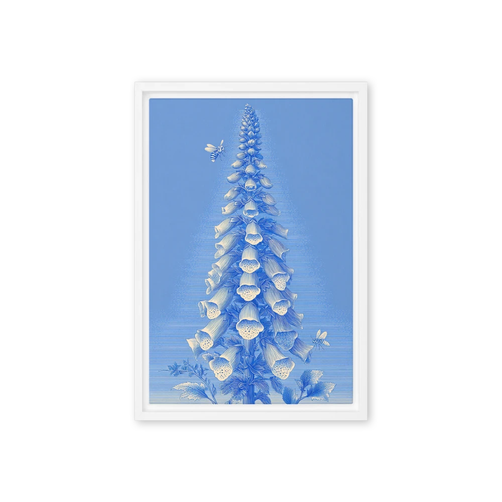 The Blue Foxglove | Art Print