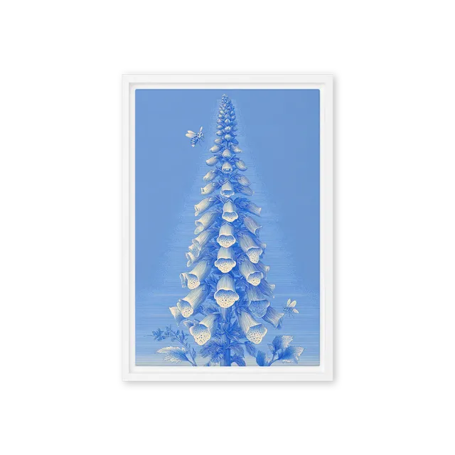 The Blue Foxglove | Art Print