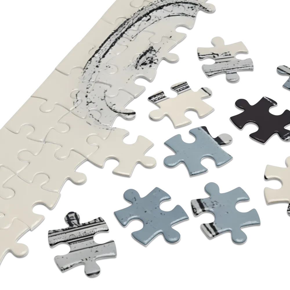 Echoes of Solitude 
 Jigsaw Puzzle in Tin Box