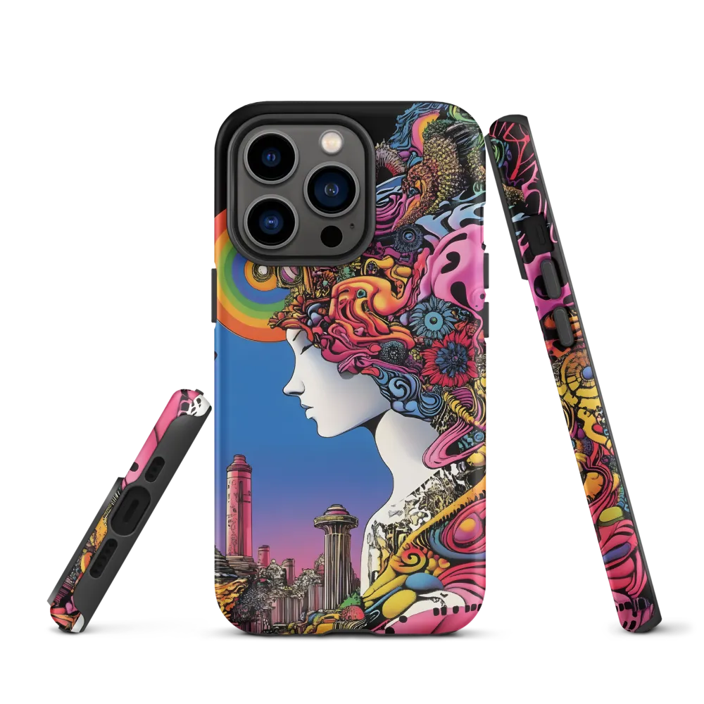 Psychedelic Female Figure | Phone Case
