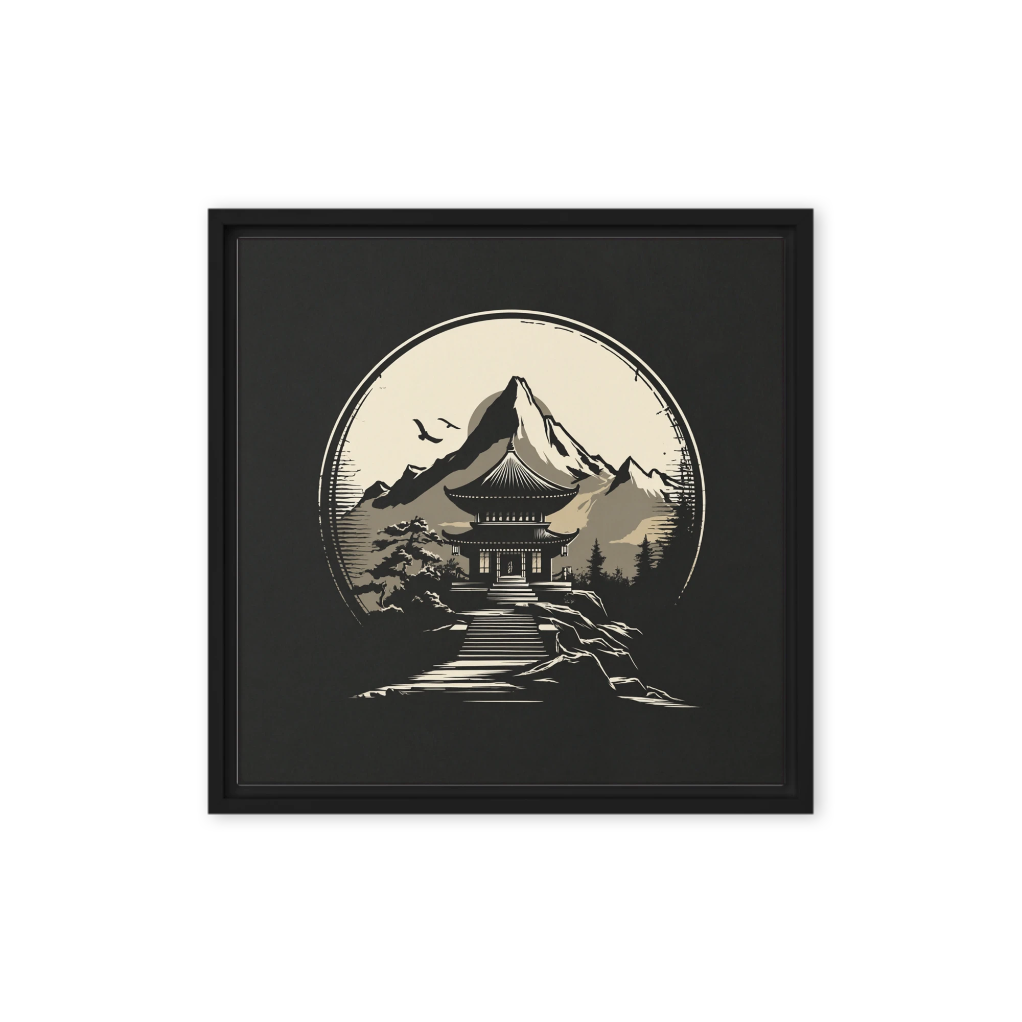 Japanese Mountain Pagoda