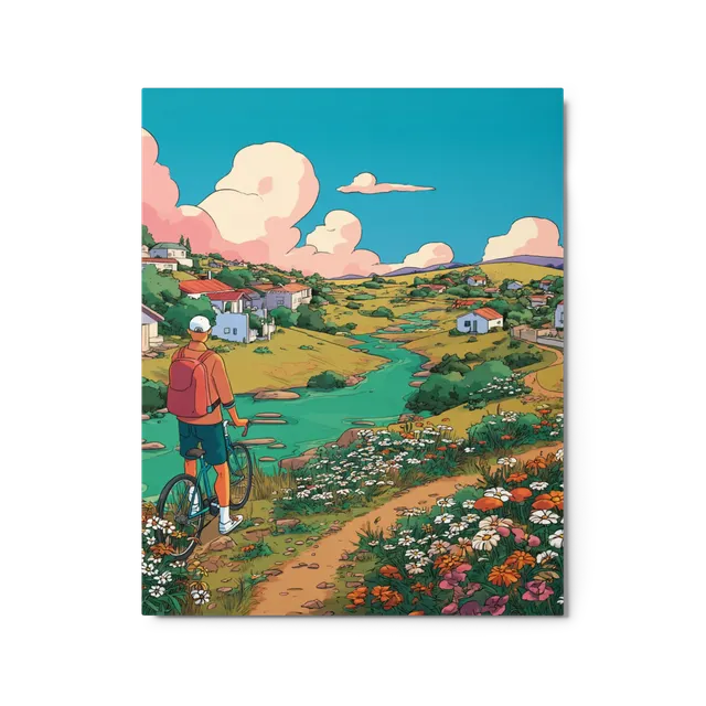Overlooking the Valley | Art Print