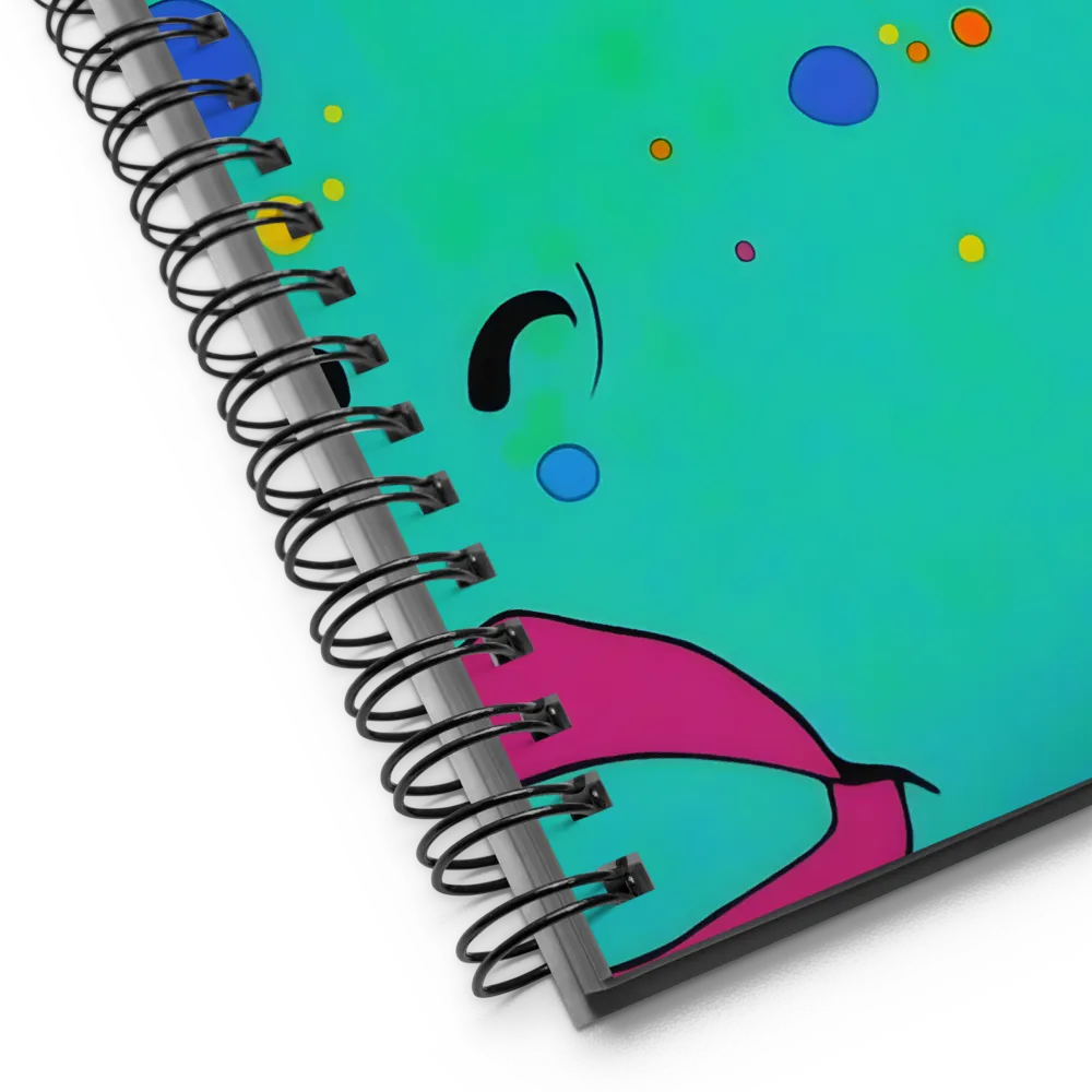 Vivid Gaze 
 Spiral Notebook | 140 pages