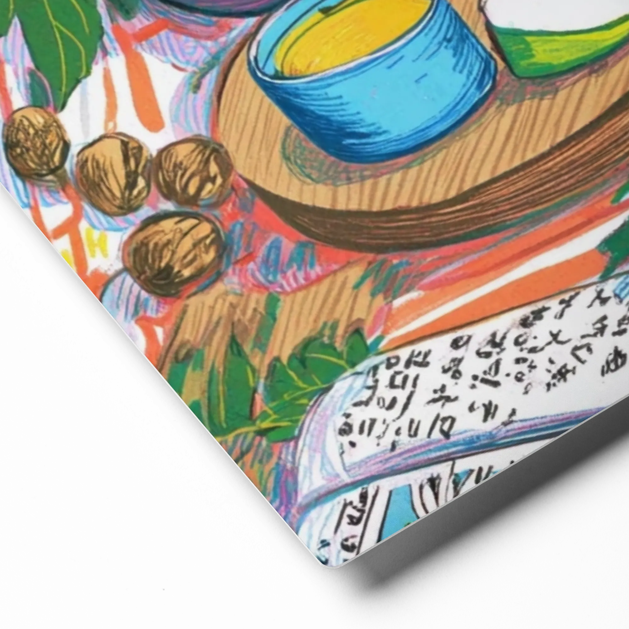 Tabletop Harvest Still Life | Art Print